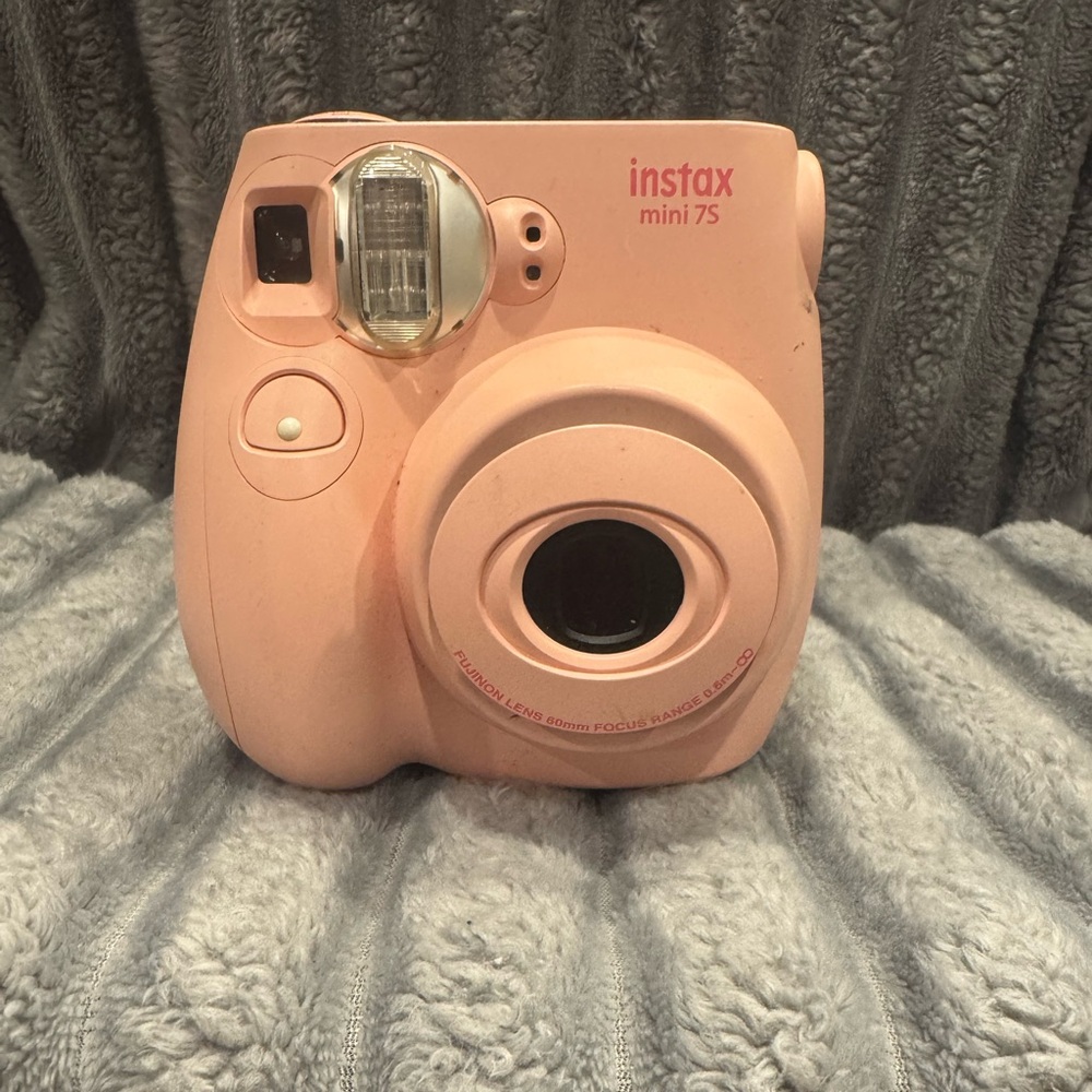 Pink Instax Mini - Polaroid Camera